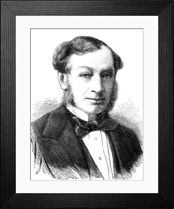 Framed Print : Sir Daniel Gooch Framed Print : Sir Daniel Gooch