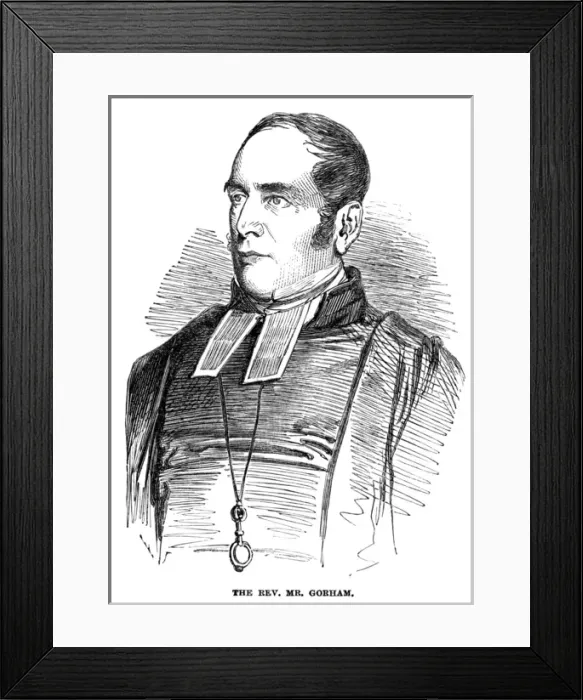 Framed Print : George Cornelius Gorham Framed Print : George Cornelius Gorham
