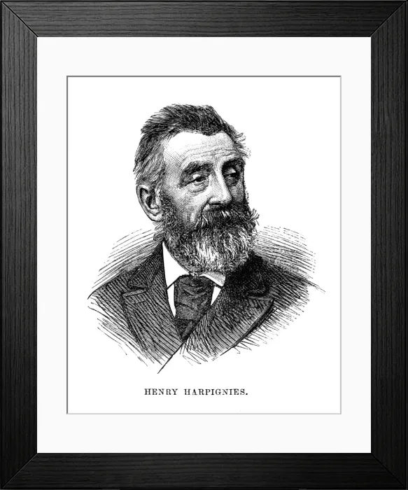 Framed Print : Henri Harpignies