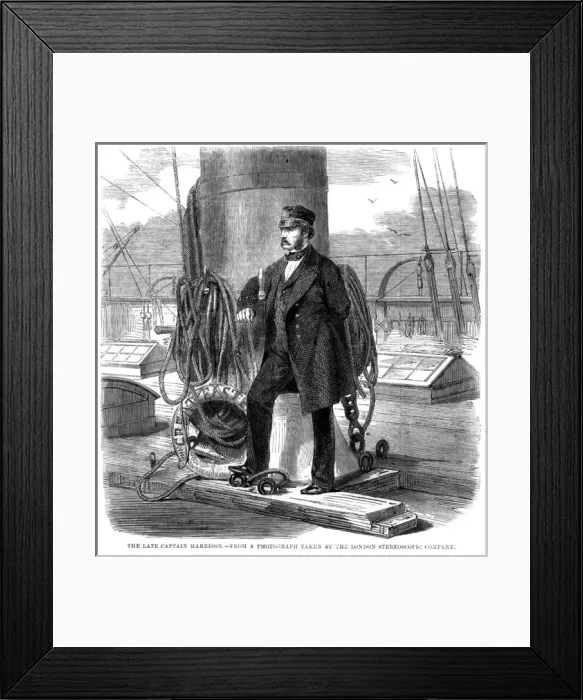Framed Print : William Harrison, Capt