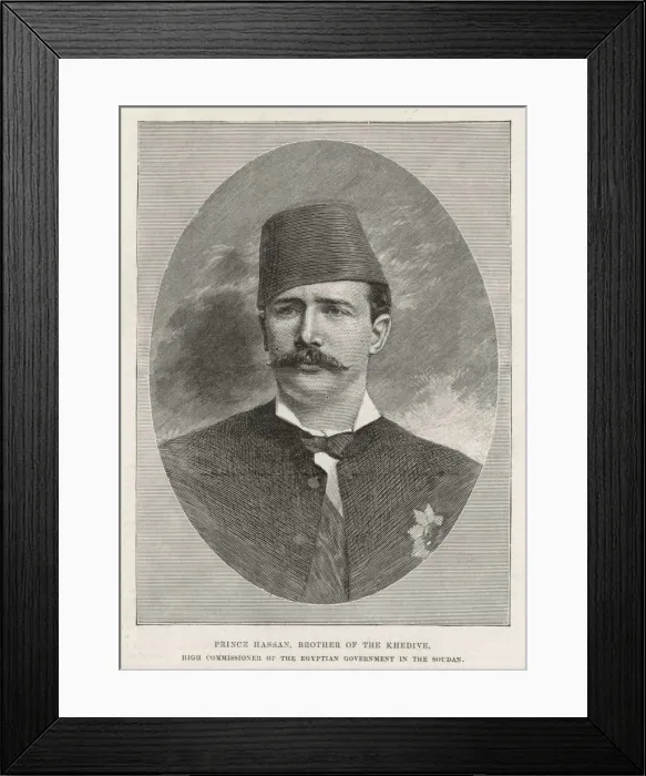 Framed Print : Prince Hassan Framed Print : Prince Hassan