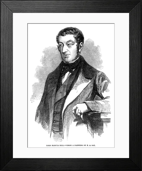 Framed Print : Lord Marcus Hill Framed Print : Lord Marcus Hill