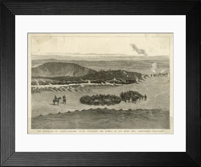 Framed Print : Cut Knife Hill Framed Print : Cut Knife Hill