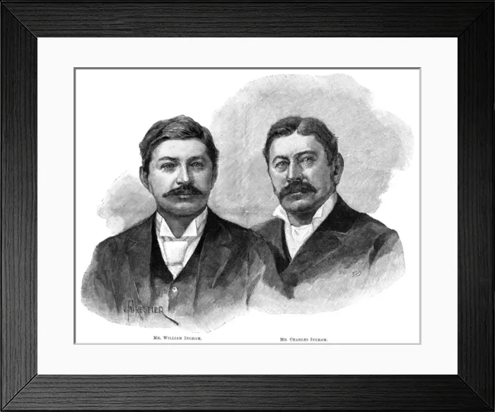 Framed Print : Charles & William Ingram
