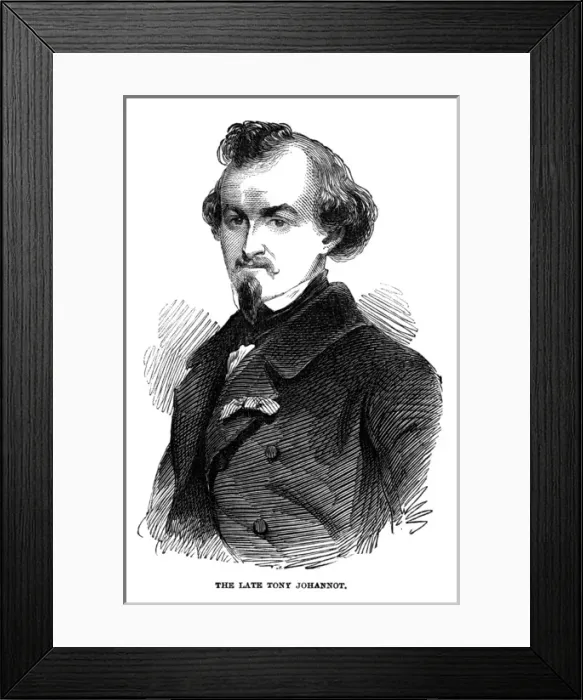 Framed Print : Tony Johannot