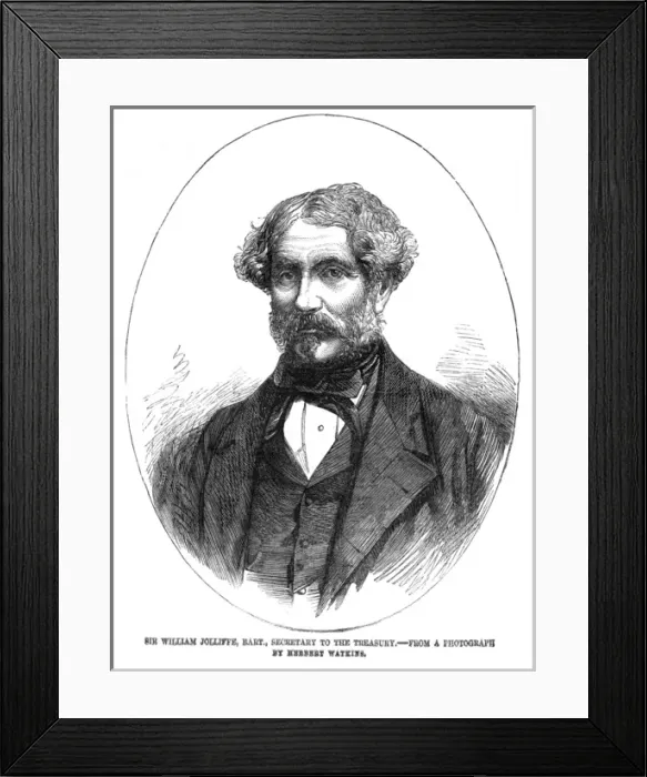 Framed Print : Sir William Jolliffe Framed Print : Sir William Jolliffe