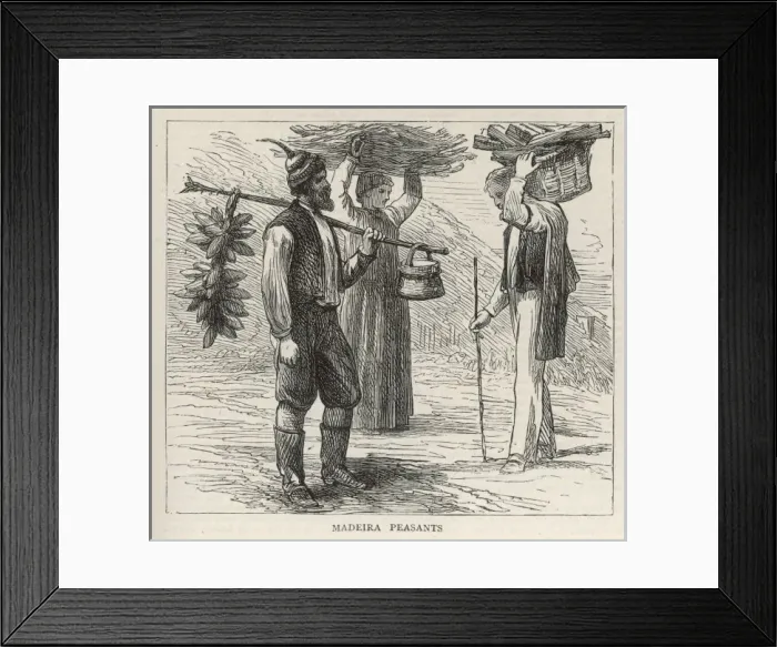 Framed Print : Madeira Peasants Framed Print : Madeira Peasants