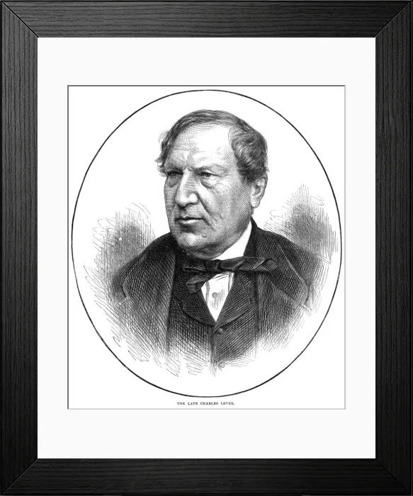 Framed Print : Charles Lever - 3 Framed Print : Charles Lever - 3