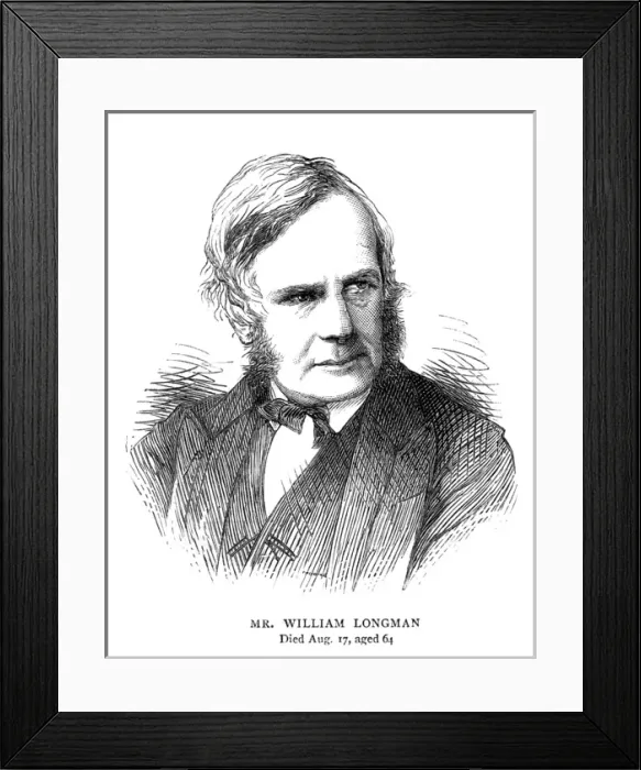 Framed Print : William Longman Framed Print : William Longman