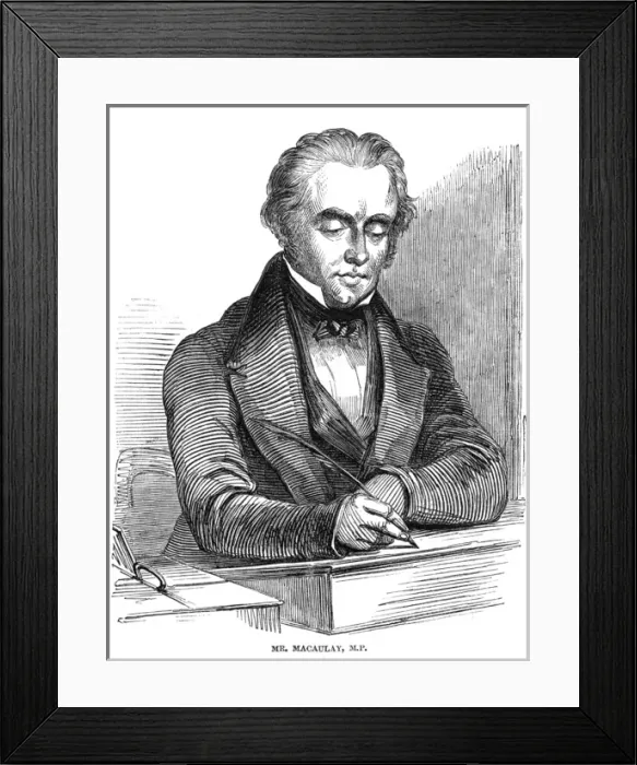 Framed Print : Macaulay (Iln) Framed Print : Macaulay (Iln)