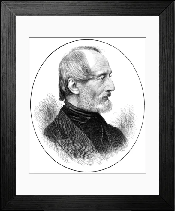 Framed Print : MAZZINI. GIUSEPPE MAZZINI Italian statesman Date: 1805 - 1872 Framed Print : MAZZINI. GIUSEPPE MAZZINI Italian statesman Date: 1805 - 1872