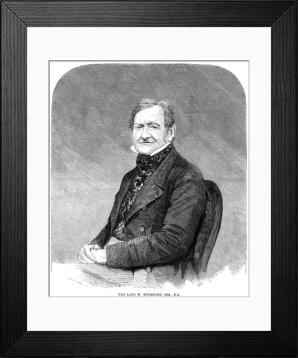 Framed Print : William Mulready - 2 Framed Print : William Mulready - 2