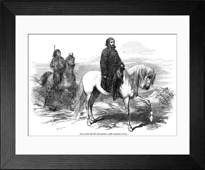 Framed Print : Omer Pasha - 6