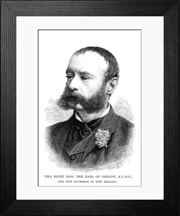 Framed Print : Fourth Earl of Onslow 2