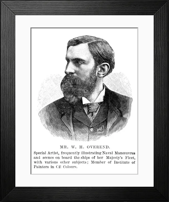 Framed Print : William H Overend