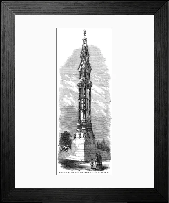 Framed Print : Paxton Memorial Framed Print : Paxton Memorial