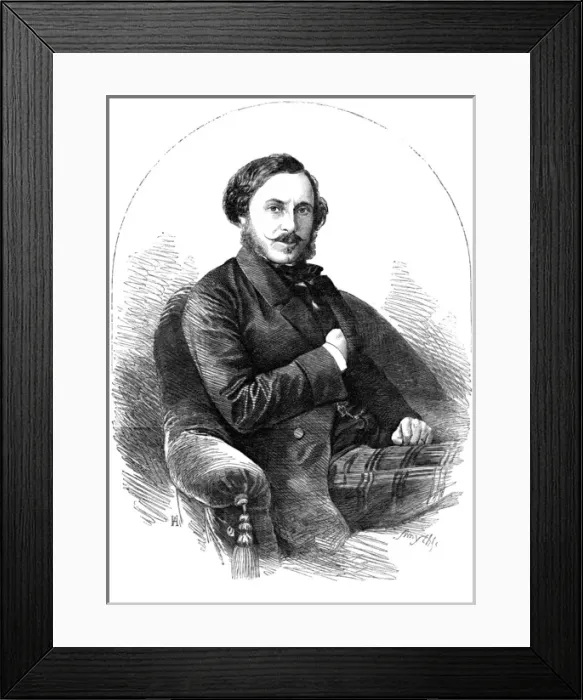Framed Print : Duc De Persigny - 3