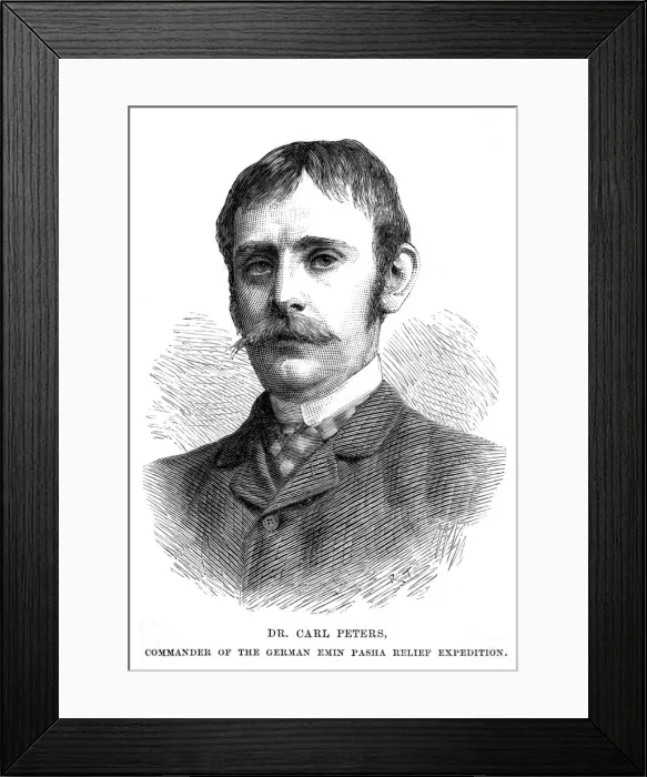 Framed Print : Carl Peters Framed Print : Carl Peters