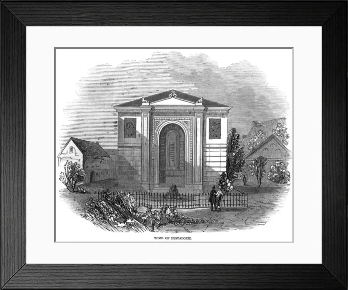 Framed Print : Pestalozzis Tomb Framed Print : Pestalozzis Tomb