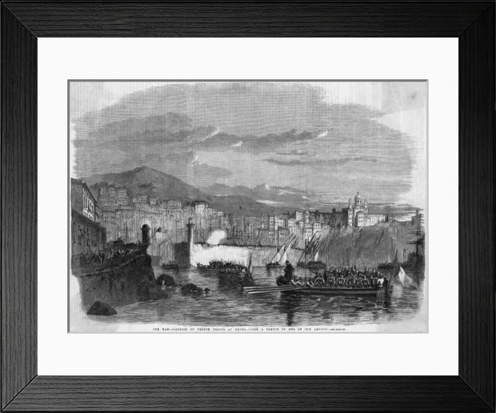Framed Print : Unification of Italy