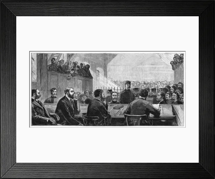 Framed Print : Trial: Boycott Incident Framed Print : Trial: Boycott Incident