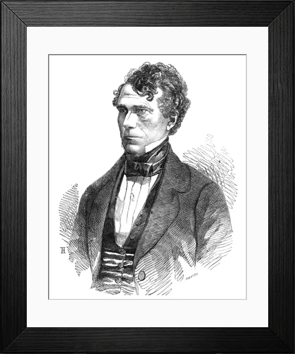 Framed Print : Franklin Pierce 6