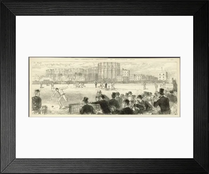 Framed Print : Cricket at the Oval Framed Print : Cricket at the Oval