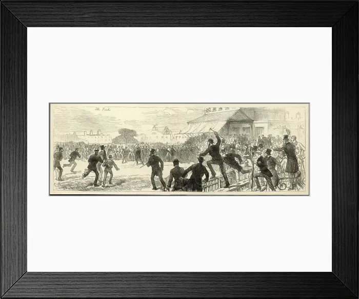 Framed Print : Celebrations at the Oval Framed Print : Celebrations at the Oval