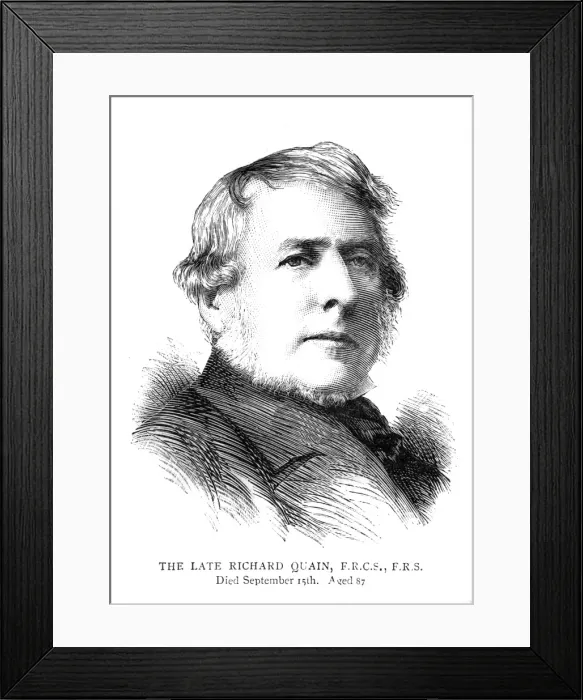 Framed Print : Richard Quain Framed Print : Richard Quain