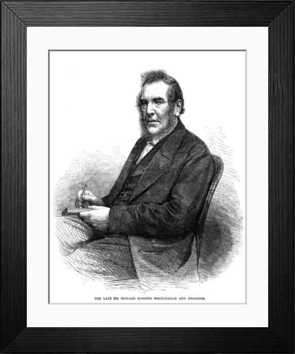 Framed Print : Richard Roberts, Engineer Framed Print : Richard Roberts, Engineer