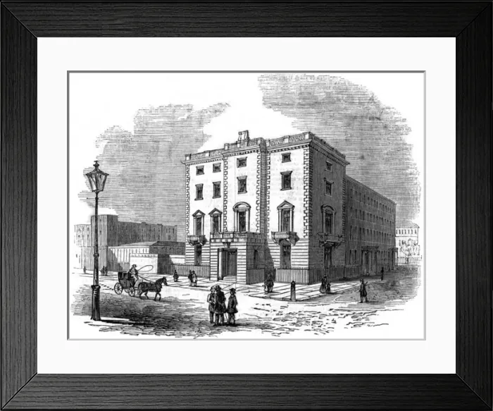 Framed Print : Lord John Russells Hse