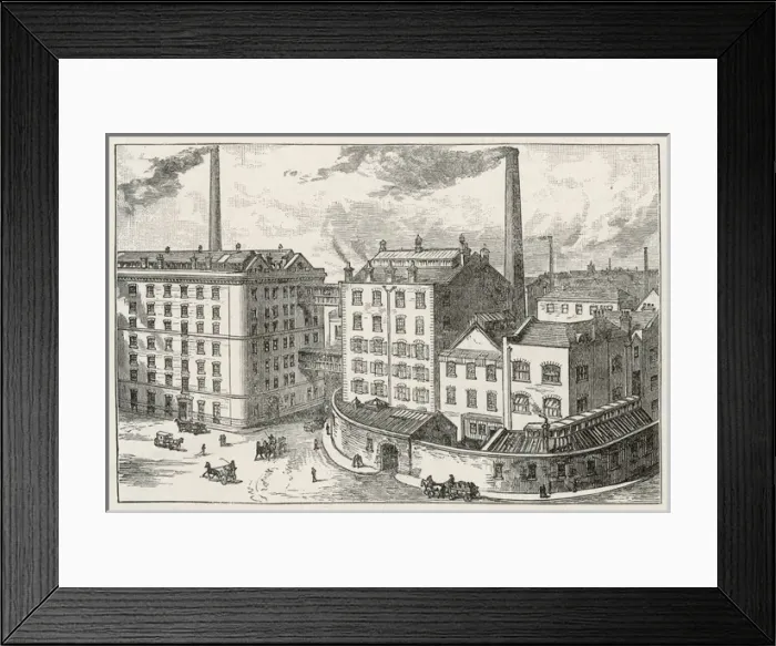 Framed Print : Frys Factory Exterior Framed Print : Frys Factory Exterior
