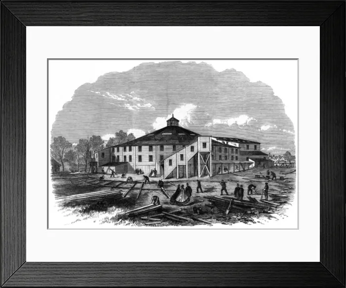 Framed Print : Shakespeare Commem 1864 Framed Print : Shakespeare Commem 1864