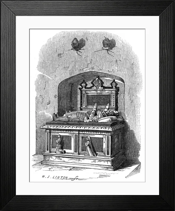 Framed Print : Lucy Monument Charlecote Framed Print : Lucy Monument Charlecote