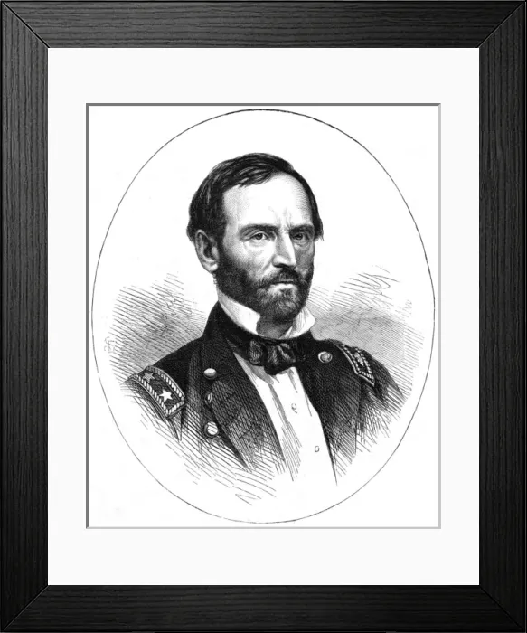 Framed Print : Wm. Tecumseh Sherman Framed Print : Wm. Tecumseh Sherman