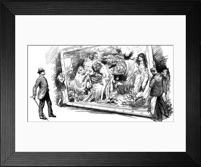 Framed Print : Solomon J Solomon Framed Print : Solomon J Solomon