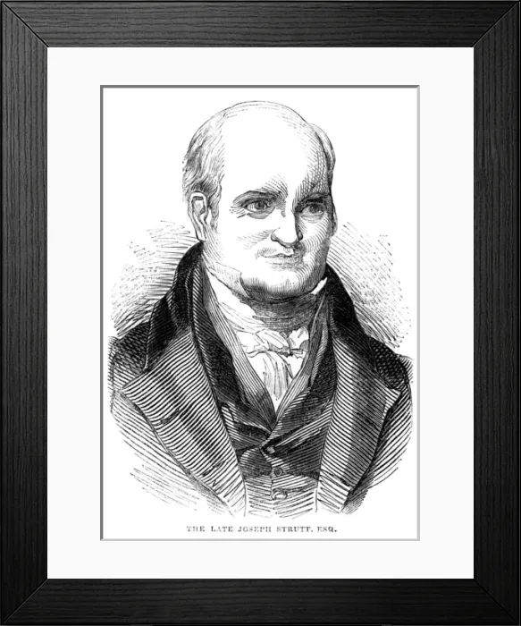 Framed Print : Joseph Strutt Framed Print : Joseph Strutt