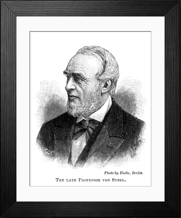 Framed Print : Heinrich Von Sybel Framed Print : Heinrich Von Sybel