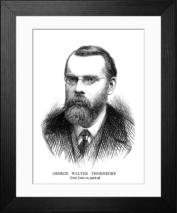 Framed Print : Geo. Walter Thornbury Framed Print : Geo. Walter Thornbury