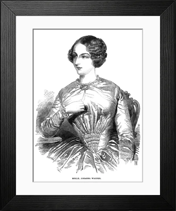 Framed Print : Johanna Wagner Framed Print : Johanna Wagner