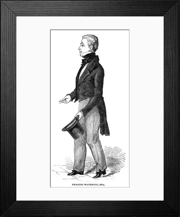 Framed Print : Charles Waterton Framed Print : Charles Waterton