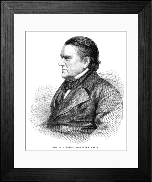 Framed Print : Alaric Alex. Watts Framed Print : Alaric Alex. Watts