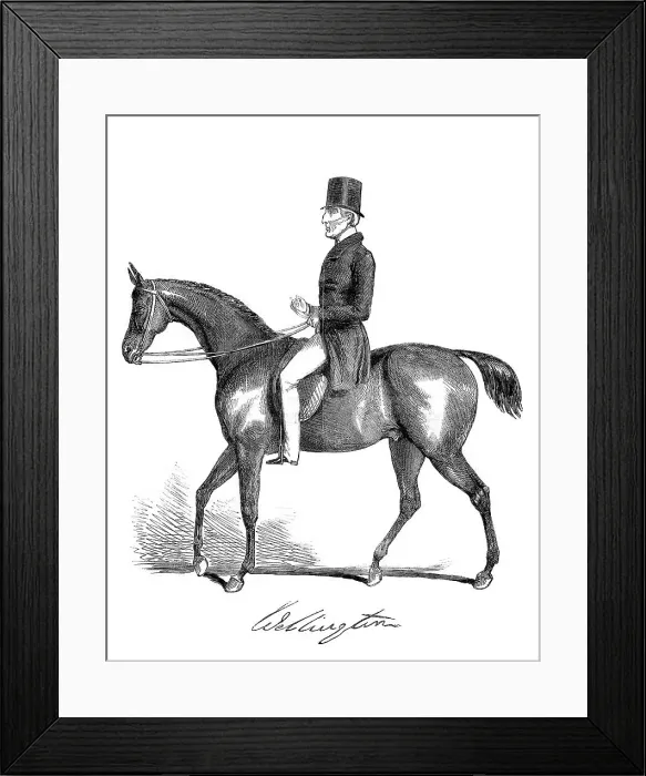 Framed Print : WELLINGTON RIDING
