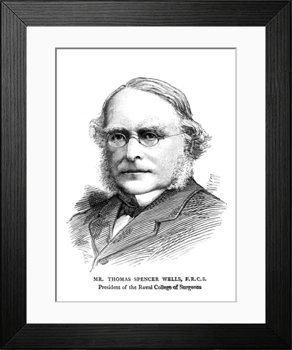 Framed Print : Thomas Spencer Wells