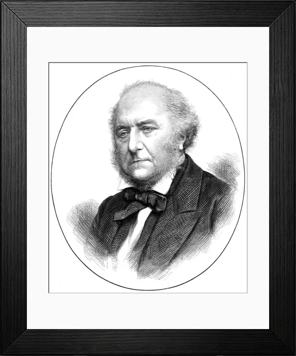 Framed Print : Richard Lord Westbury 1 Framed Print : Richard Lord Westbury 1