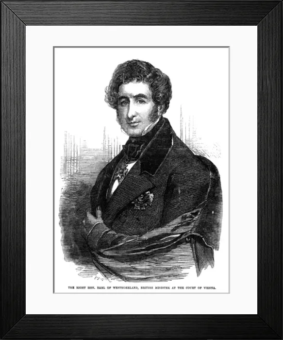 Framed Print : 11th Earl Westmorland Framed Print : 11th Earl Westmorland