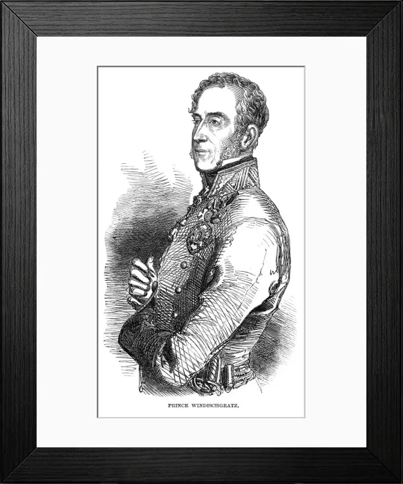 Framed Print : Alfred Windischgratz Framed Print : Alfred Windischgratz