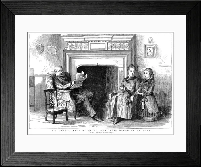 Framed Print : Wolseley En Famille Framed Print : Wolseley En Famille