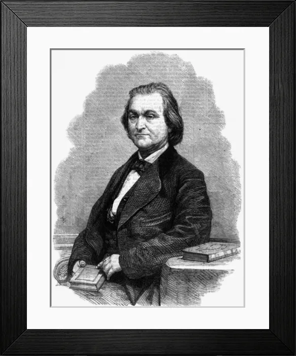 Framed Print : William Lowndes Yancey Framed Print : William Lowndes Yancey