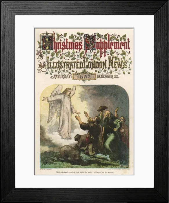 Framed Print : Shepherds Informed Framed Print : Shepherds Informed